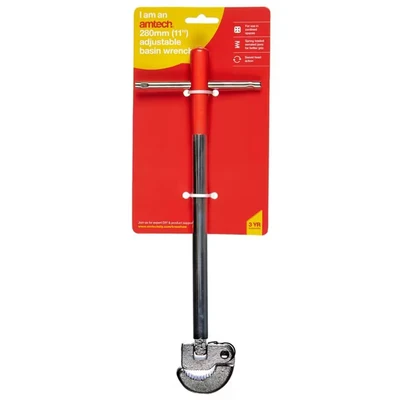 Image of Amtech C2500 280mm (11in) Adjustable Basin Wrench
