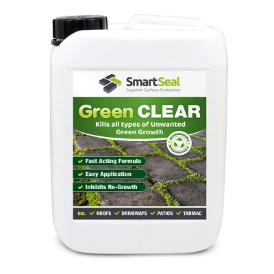 Image of Smartseal Green Clear Moss and Black Algae Remover 5 Liter