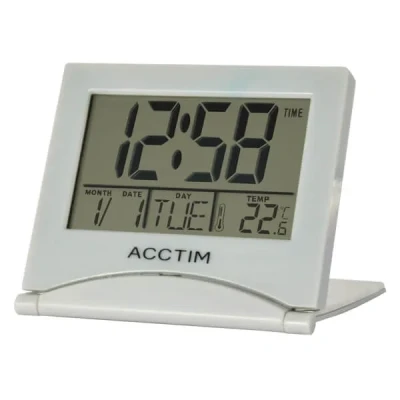 Image of Acctim Mini Flip II Grey Clock