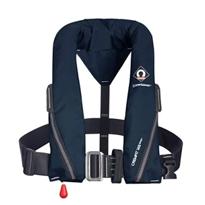 Image of Crewsaver Crewfit 165N Sport Harness Automatic Lifejacket Navy Blue