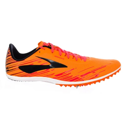 Image of Brooks Mens Mach 18 athletics sneaker 110237 man Orange Textile Size 49.5 EU/IT