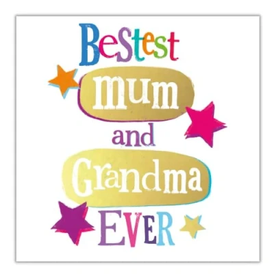 Image of Brightside Mum &amp; Grandma Mother&#039;s Day Card, Mothers Card