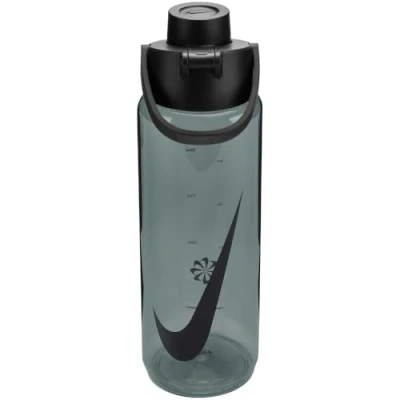 Image of Nike Kids TR Renew Recharge Water Bottle, Anthracite/Black/Black