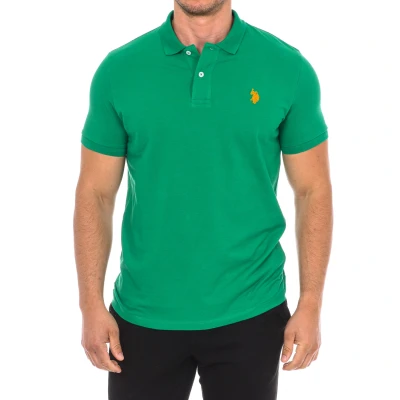 Image of U.S. POLO Mens Short sleeve 67940 men Green Size Small