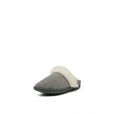 Image of Sorel NAKISKA SLIDE II Women&#039;s Slippers, Grey (Quarry x Grill), 6 UK