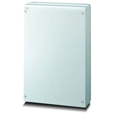 Image of ABB IP65 Junction Box Fully Dust Sealed Enclosure Waterproof Electric Cable Connector Unit Shockproof Adaptable Indoor/Outdoor 380 x 570 140mm