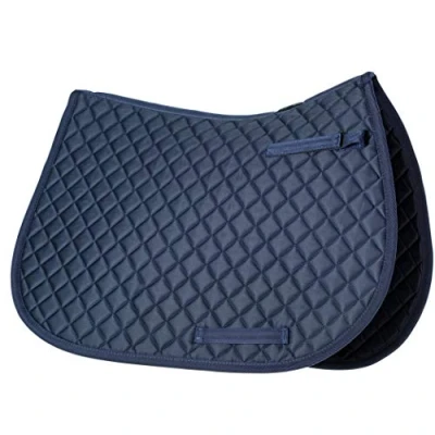 Image of Gallop Quilted Saddle Pad, (Full, Navy)