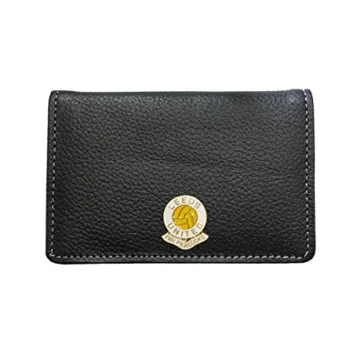 Image of Leeds United Football Club Leather Card Holder Wallet