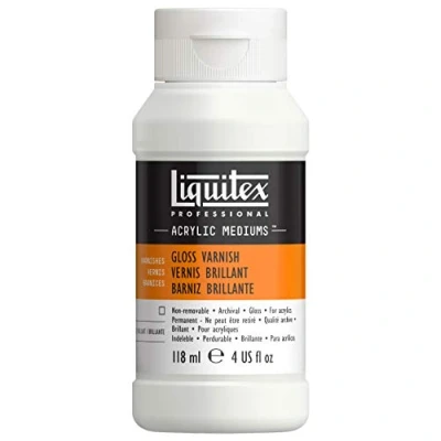 Image of Liquitex 6204 Professional Gloss Varnish, 118 Ml , White