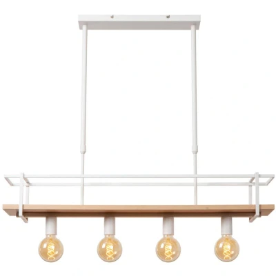 Image of Lucide MILONGA Pendant light 4xE27 White