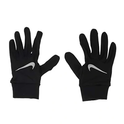 Image of NIKE MENS ACCELERATE RUNNING GLOVES BLACK X.LARGE