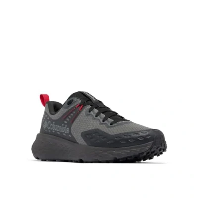 Image of Columbia Konos Hiking shoes, Men&#039;s, Size: 14, Grey steel/mountain red shoes