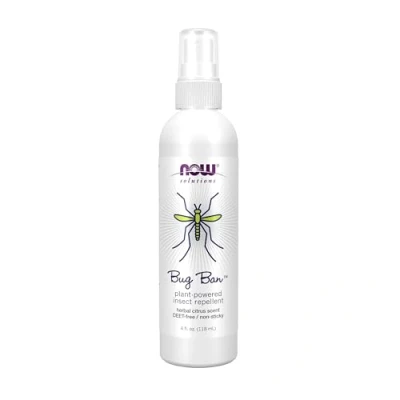 Image of Now Foods Solutions Bug Ban Natural Insect Repellent, 118Ml, 200 g