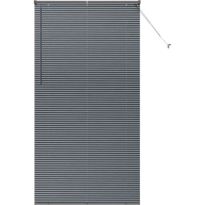 Image of With Curtains Other Manual Dark gray 110 x 220 cm Aluminium Vidaxl