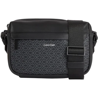 Image of Calvin Klein MUST Camera BAG mono Across body bag, Men&#039;s, Size: One Size, Classic black