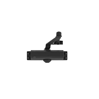 Image of Yale 30 0300 0001 00 55 11 300 Series Door Closer, Black, Senza Fermo