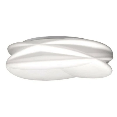 Image of Lascas Flush Ceiling Light 70cm Round 60W LED 3000 6500K Tuneable, 4200lm, Remote Control White
