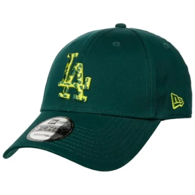 Image of New Era Mens Seasonal Infill 9Forty Cap LA Dodgers Green