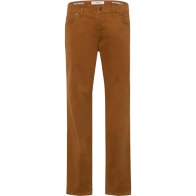 Image of BRAX Men&#039;s Style Cadiz Marathon Pants, Curry, 33 W/30 L