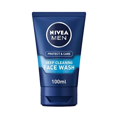 Image of NIVEA MEN Deep Cleaning Face Wash Protect &amp; Care (100 Ml)