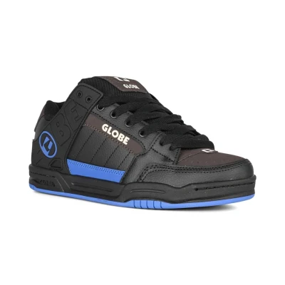 Image of Globe TILT Skate shoes, Men&#039;s, Size: 10.5, Black leather and imitation