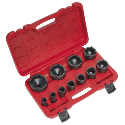 Image of Sealey Ball Joint Socket Set 11pc 1/2&quot;Sq Drive