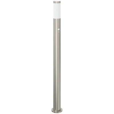 Image of vidaXL Bollard Light with Sensor 110 cm Stainless Steel IP44