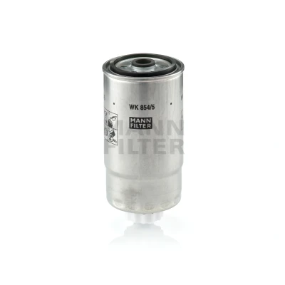 Image of B004761 Fuel Filter MANN WK 854/5 Spin on FIAT: Doblo I Estate, Cargo, Multipla, ALFA ROMEO: 147, 156 Sportwagon, GT