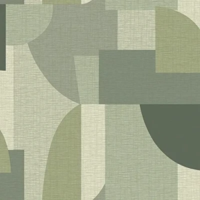 Image of Belgravia Decor Ceruti Geometric Wallpaper Modern for Living Room, Bedroom, Fireplace Decorative Luxury Wall Paper with Pattern (Blue)
