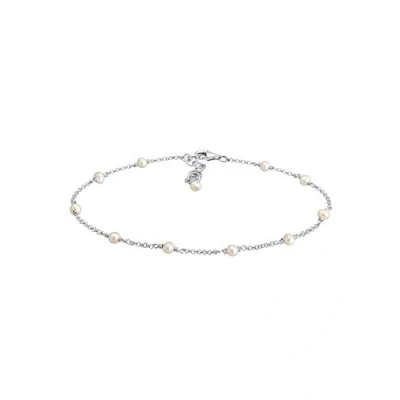 Image of Elli Women&#039;s 925 Sterling Silver Anklet 0701391518_22 22cm length