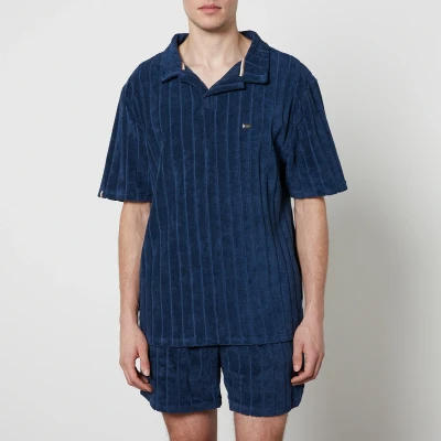 Image of BOSS Bodywear Terry Flannel Polo Shirt S