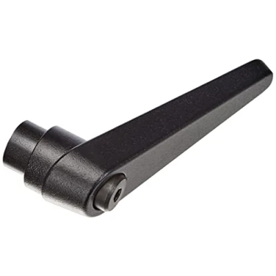 Image of HALDER 24400.0524 Adjustable Clamping levers, Black, d1=25 mm / d2=M12