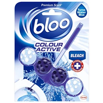 Image of Bloo Colour Active, Bleach Toilet Rim Block, 50g Case of 10