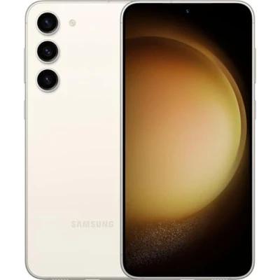 Image of Samsung Galaxy S23 5G 128GB Cream Dual Sim (e Sim) Unlocked (Renewed)