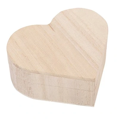 Image of Yosoo Wooden Storage Box Charming Jewellery Packaging Art Decoration