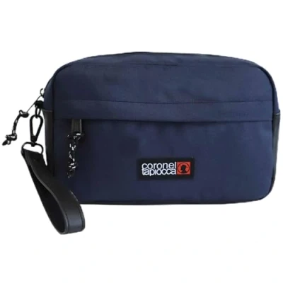 Image of Coronel Tapiocca Men&#039;s Bolso de Mano para Hombre Handbag, Azul Marino, Normal