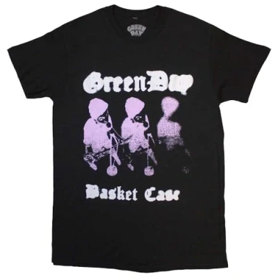 Image of Rock Off officially licensed products Green Day Basket Case Band Logo T Shirt L