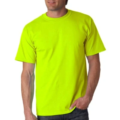 Image of Gildan Ultra Cotton T Shirt, Safety Green, 5XL