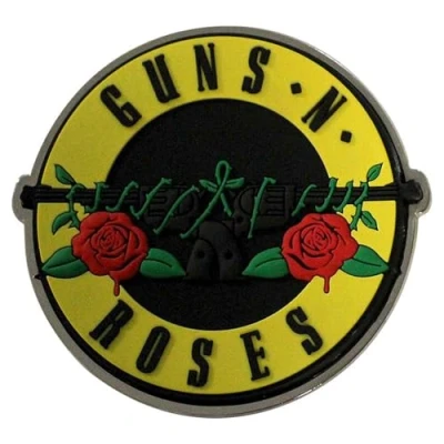 Image of Guns N&#039; Roses Classic Logo Fridge Magnet Black