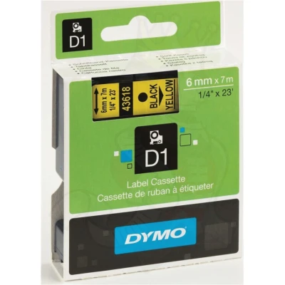 Image of DYMO 5411313436380 D1 Standard 6 mm x 7 m
