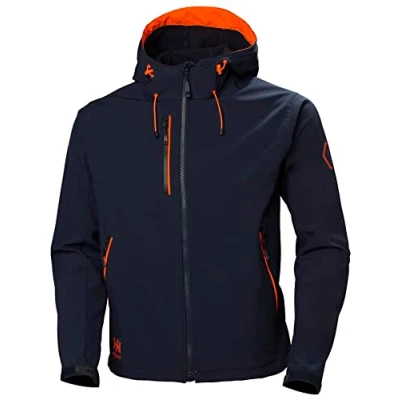 Image of Helly Hansen Workwear Men&#039;s chelsea Down vest, 590 Navy, 4XL UK