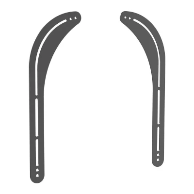 Image of TTAP SB 1 Fixed Sound Bar Bracket, Black