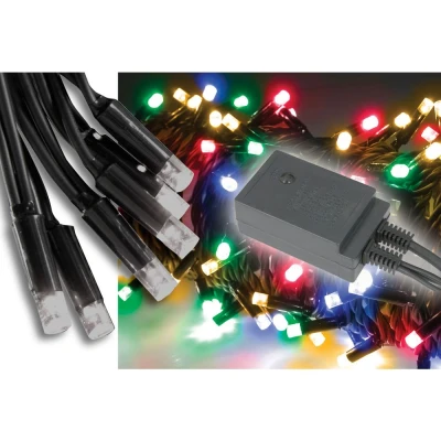 Image of Lyyt 90 LED 9m Heavy Duty String Lights [Linkable] with controller Multi Coloured