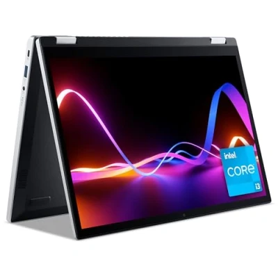 Image of Acer Aspire 3 Spin A3SP14 31T 14 inch Convertible Laptop (Intel Core i3 N305, 8 GB RAM, 128 SSD, 1920 x 1200 Touchscreen Display, Windows 11, Silver)