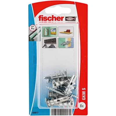 Image of fischer Plasterboard Fixing Metal GKM S K, 12 Pieces, 90917