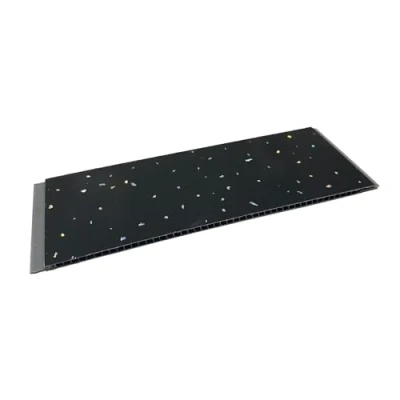 Image of DBS Black Sparkle 5mm Sample Piece Ceiling Cladding PVC Plastic Bathroom Panels