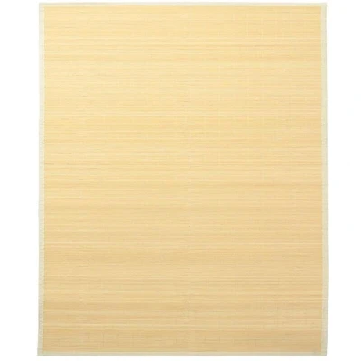 Image of vidaXL Rug Bamboo 160x230 cm Natural