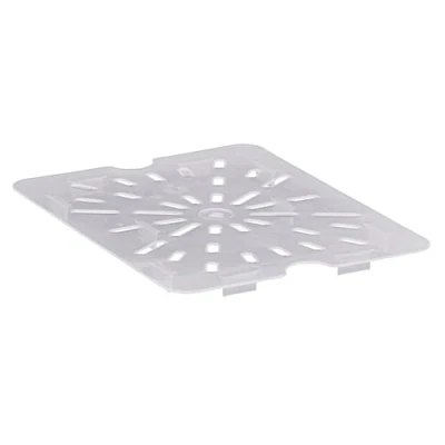 Image of Cambro 20PPD190 Clear Drain Shelf for 1/2 Size Food Pan
