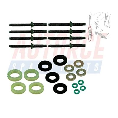 Image of Injector Seal Washer Oring Kit For FIAT Scudo VOLVO S40 V50 C30 189173, 1981 85, 198299,1609848280 AUTORCE