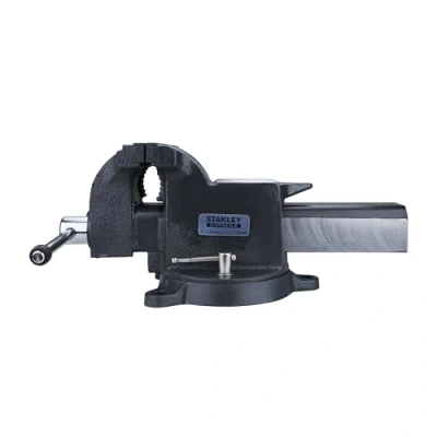 Image of Stanley 183066 MaxSteel Heavy Duty Bench Vice 100mm 4 inch, Silver